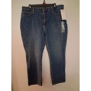 Lee Women's Size 18 Slim Fit Cigarette Mid Rise Jeans NWT